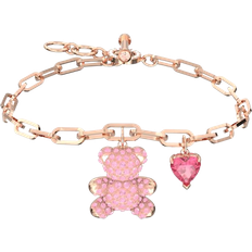 Swarovski Bracelets Swarovski Teddy Bracelet - Rose Gold/Pink/Transparent