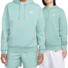 Nike Herren - Hoodies Pullover Nike Sportswear Club Fleece Pullover Hoodie - Mineral/White