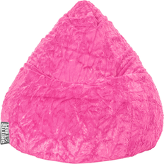 Sitting Point Fluffy XL Pink Bean Bag