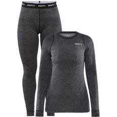 Dame Undertøysett Craft Sportswear Core Wool Merino Set W - Black
