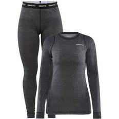 Superundertøy Craft Sportswear Core Wool Merino Set W - Black