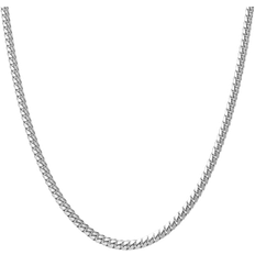 Chains Necklaces Jaxxon Cuban Link Chain - Silver