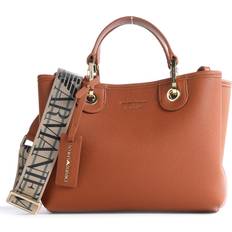 Brune Håndvesker Emporio Armani Leather Handbag - Brown