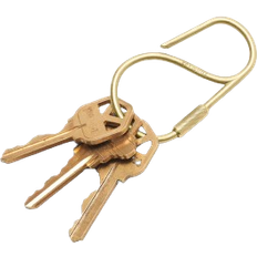 Craighill Offset Keyring - Gold