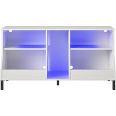 Furniture NTENSE Falcon Youth White TV Bench 24.8x47.6"