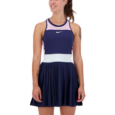 Blau - Tennis Kleider Nike Court Slam Dress
