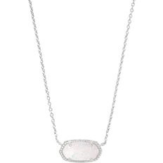 Kendra Scott Jewelry Kendra Scott Elisa Pendant Necklace - Silver/Opal