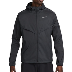 Elastan/Lycra/Spandex Jacken Nike Windrunner Men's Repel Running Jacket - Black