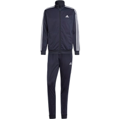 Herre Jumpsuits & Overaller adidas Men Sportswear Basic 3-Stripes Tricot Tracksuit - Legend Ink/White