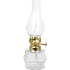 Öllampen Strömshaga My Kerosene Transparent/Brass Öllampe 19cm