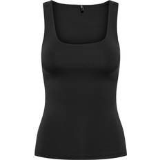 RIB RACERBACK TOP - Black