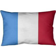 Bed Bath & Beyond ArtVerse Tennessee Tennessee Football Stripes Complete Decoration Pillows Red, Blue, White (50.8x35.6)