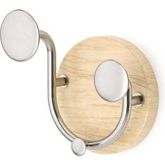 Umbra Melody Valet Natural/Nickel Coat Hook 4.7"