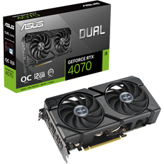 ASUS GeForce RTX 4070 Grafikkarten ASUS GeForce RTX 4070 DUAL EVO OC HDMI 3 x DP12GB