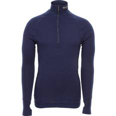 Blå - Herre Pikéskjorter Brynje Arctic Zip Polo w/thumblfingergrip