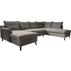 Schlafsofas Stylish Stan Dark Gray Sofa 300cm