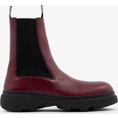 Burberry Chelsea Boots Burberry Leather Creeper Chelsea Boots