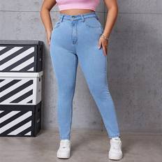 Shein XXL Jeans Shein Plus Women'S Slim Fit Jeans