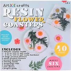 Art 101 Crafts Flower Resin Coaster Kit (40076MB)