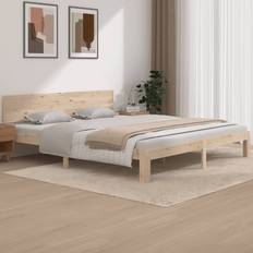 vidaXL Solid Wood Super King Bettrahmen 180x200cm