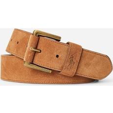 Polo Ralph Lauren Herre Belte Polo Ralph Lauren Suede Belt Tan Brun