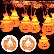 Yescom Halloween 40x Pumpkin String Lights