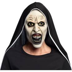 Masken Boland Latexmaske horror nonne halloween maske gruselig horror gesichtsmaske Schwarz