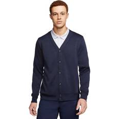 Men - Sportswear Garment Cardigans Nike Golf Dri-FIT Player Mens Cardigan, 451 OBSIDIAN