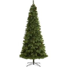 Christmas Trees Nearly Natural White Mountain Pine 120"H Artificial With Bendable