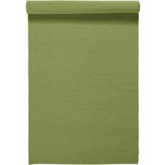 Grün Tischdecken Linum Uni löpare 45x150 Bordsduk Grön