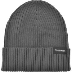 Calvin Klein Women Headgear Calvin Klein Knit Beanie Hat Grey One