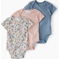 Bodysuits Carter's Little Planet Organic Cotton Rib Bodysuits 3 Pack in Multi-Color Multi-Color