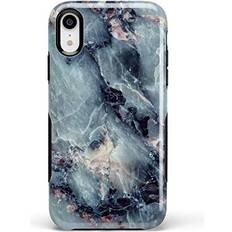 Casely iPhone XR Phone Case Classic Blue Marble Case Compatible Only with iPhone XR