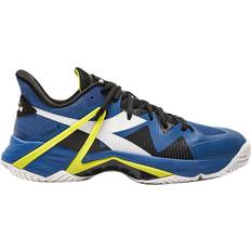 Diadora Men Racket Sport Shoes Diadora Men's B.Icon AG Tennis Shoes, 11.5, Blue/White/Black