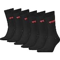 Levi's Herren Socken Levi's Unisex CLSSC Sock, Black, 39/42 6er Pack