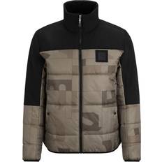 Hugo Boss Leather Jackets - Men Outerwear Hugo Boss Regular-fit water-repellent padded jacket in mixed materials