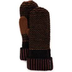 Brown - Women Gloves & Mittens Muk Luks Women's Textured Mittens, Brown