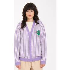 Cotton - Unisex Cardigans Volcom Women's Nando Von Arb Cardigan PAISLEY PURPLE