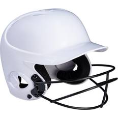 Mizuno MVP Series Solid Batting Helmet - White