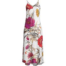 Dresses Natori Anais Floral-Print Charmeuse Nightgown