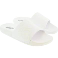 Slides Versace Jeans Couture Versace Jeans Couture White Signature Glow In The Dark Pool Slide-13 for Mens