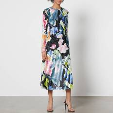 Midi Dresses - Velvet Stine Goya Blackley Dress artistic_floral