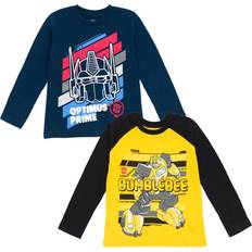 T-shirts Transformers Bumblebee Optimus Prime Little Boys Pack Long Sleeve T-Shirts Blue
