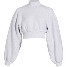 Gray - Turtleneck Sweaters - Women Alexander Wang Gray Classic Turtleneck