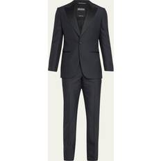 S Suits Zegna Men's Sartorial Wool and Silk Tuxedo