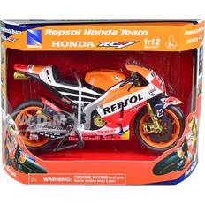 Motorcycles Model Kit New Ray Toys 1:12 Marc Marquez Repsol Honda Replica,Orange