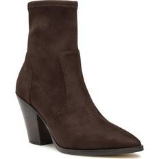 Michael Kors Stiefel & Boots Michael Kors Stiefeletten Dover Heeled Bootie 40F3DOHE5S Braun