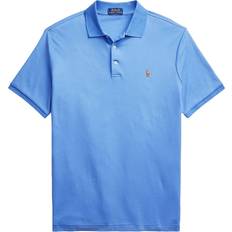Polo Shirts Polo Ralph Lauren Custom Slim Fit Soft Cotton Polo Shirt - Summer Blue