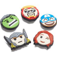 Schuhanhänger Crocs Jibbitz Avengers Emojis Charms 5-pack
