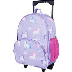 Wildkin Kids Rolling Luggage for Girls, Carry on Luggage Perfect Overnight